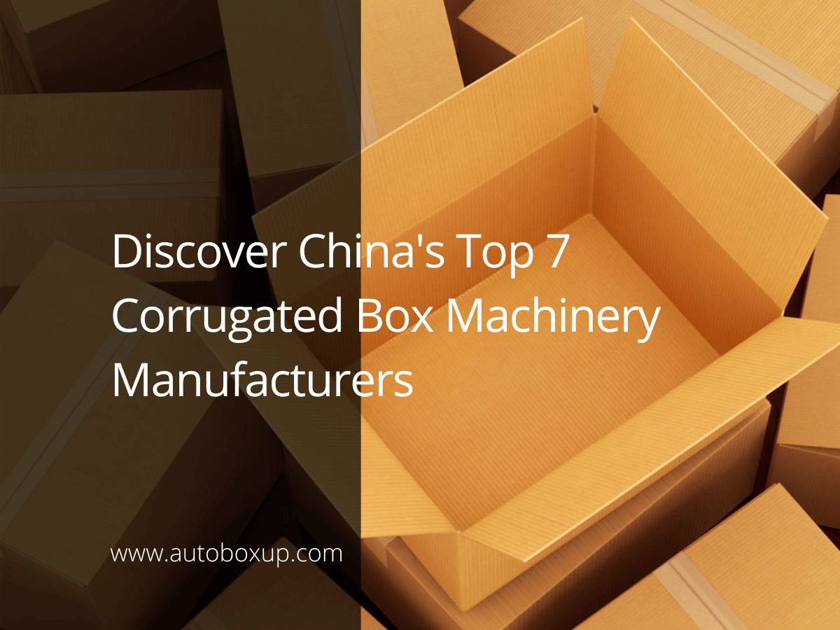 Box Making Machine - Autoboxup