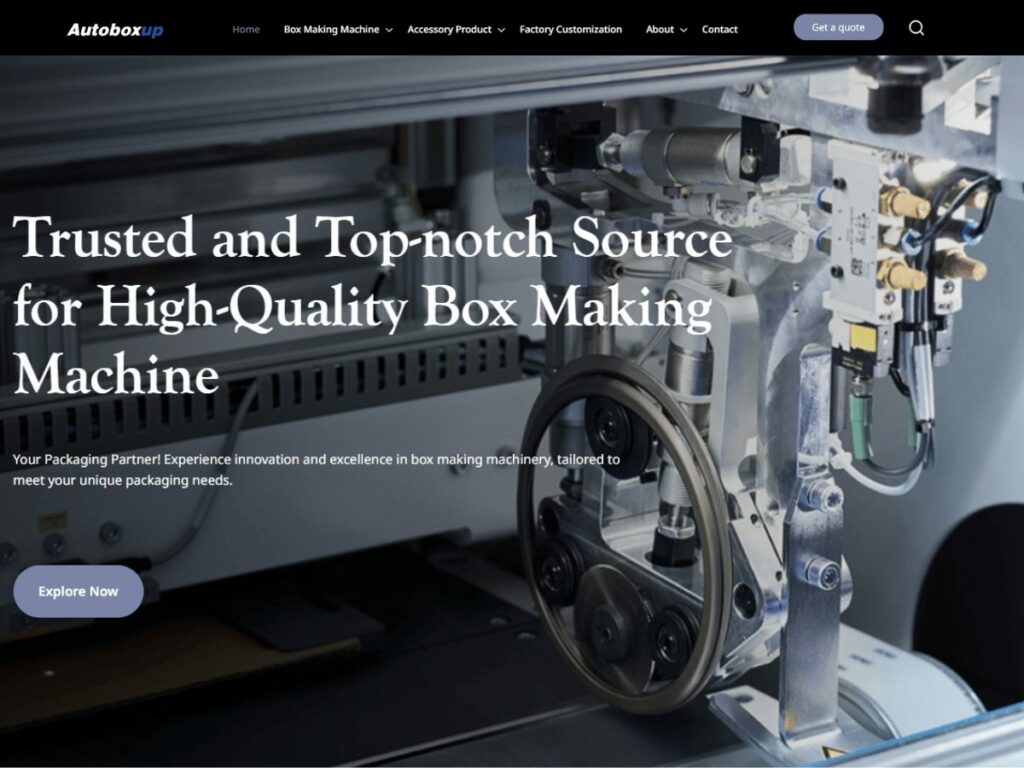 Box Making Machine - Autoboxup